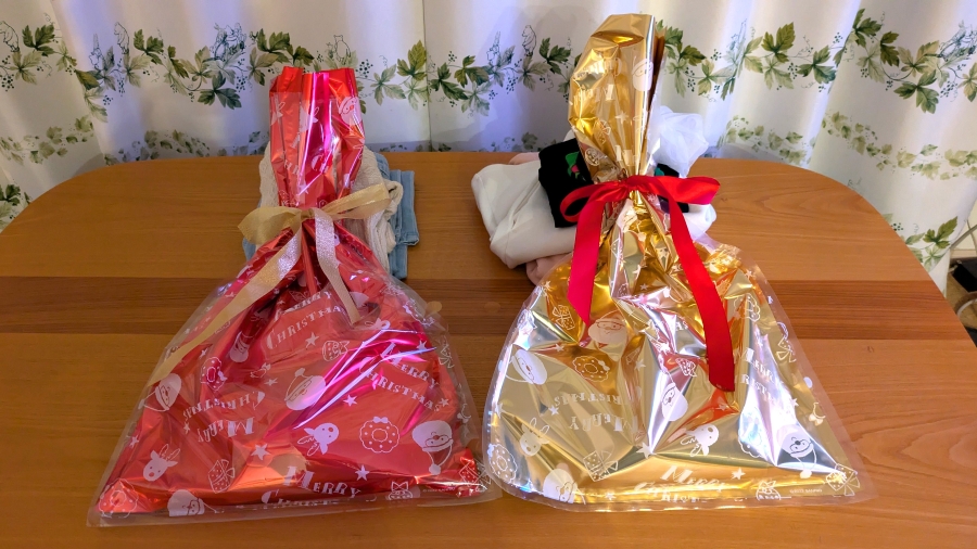 2025年もサンタさんは無事やって来ました。長女には「サンタさんは『サンタさんはいる』と思っている子どもの所にやって来る」と伝えています