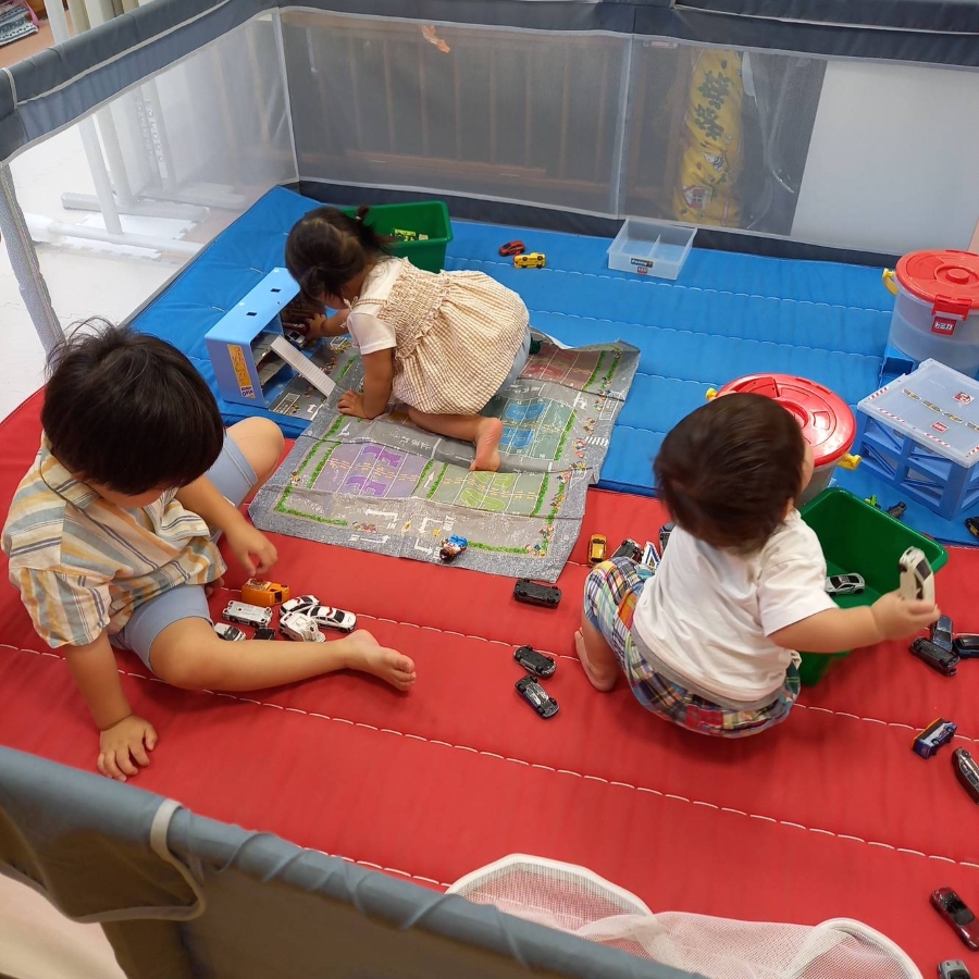 それぞれで遊ぶのも楽しいですね