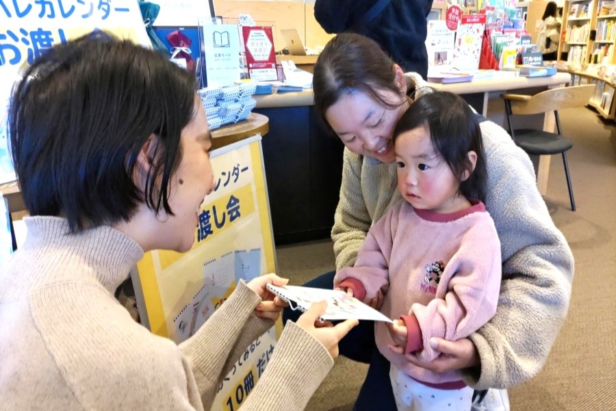 直接お渡しできて感激！