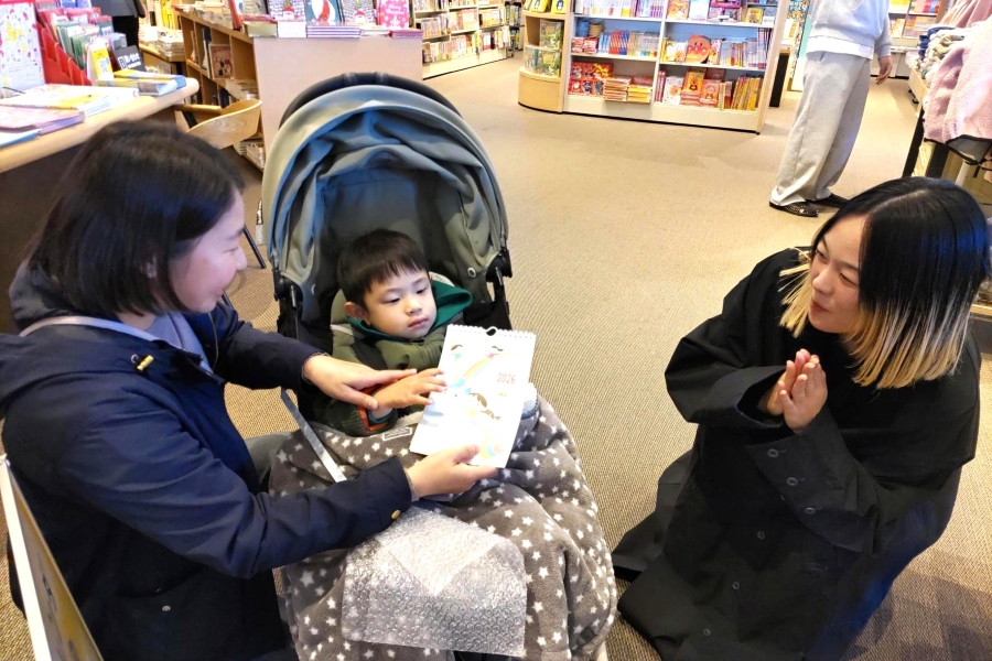 デザイナーの岡崎さんも喜んでいました