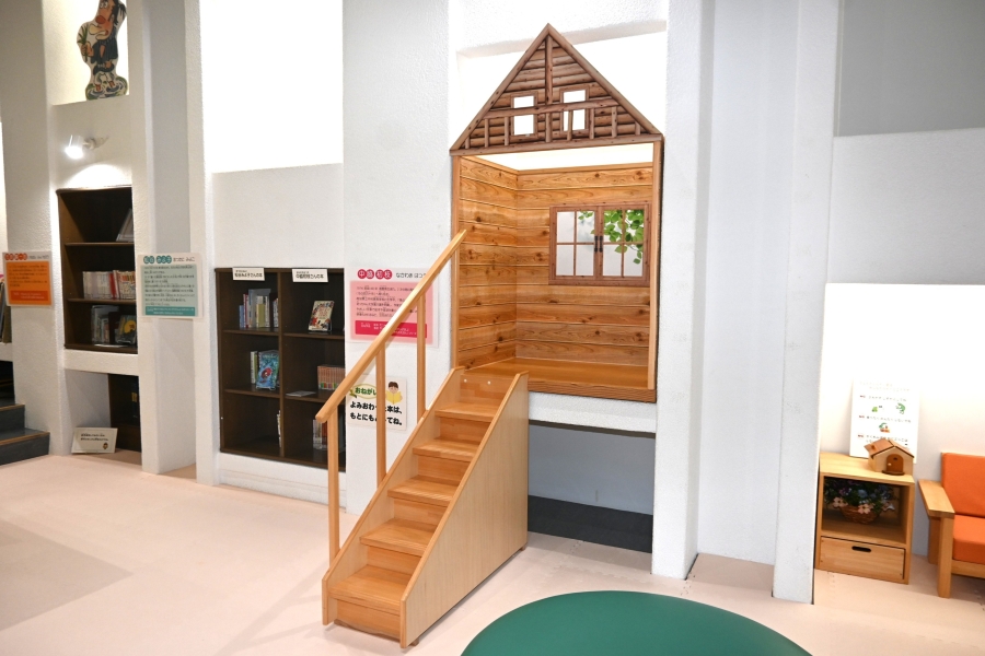 子どもたちに大人気の秘密基地