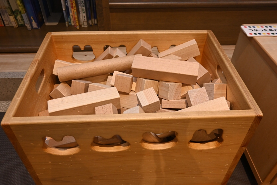 積み木はたくさん！