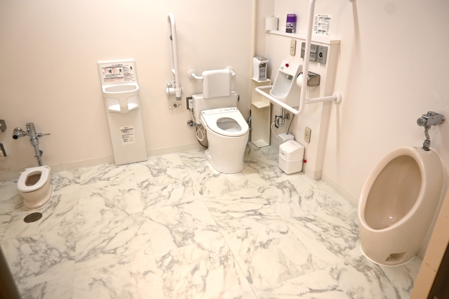 子ども用トイレがあります