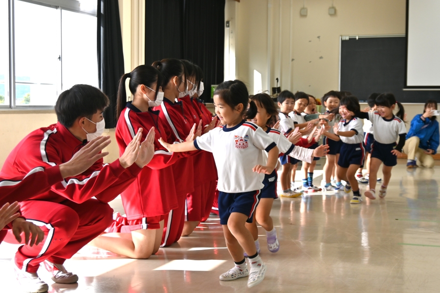 タッチでスキンシップ