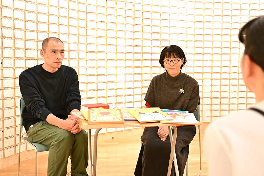 ヨシタケさんと柴田さんの出会いから伺いました