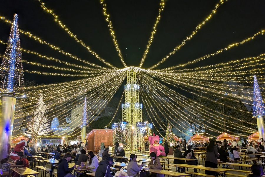 【2025年・会場レポあり】高知市中央公園で「クリスマスマーケット」｜本場ヨーロッパのクリスマスの雰囲気を楽しもう！限定グルメやギフト雑貨が並びます