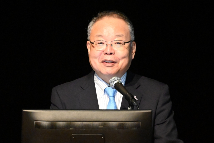 学術総会の会長を務めた杉本健樹さん。高知県内の乳がん治療の第一人者です