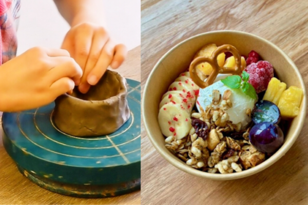 高知市で「グリークヨーグルト作り＆うつわ造り」（ピポット高知）｜フルーツを自由にトッピングして濃厚おやつを作ろう！家族のオリジナル器を制作するワークショップも楽しめます〈PR〉