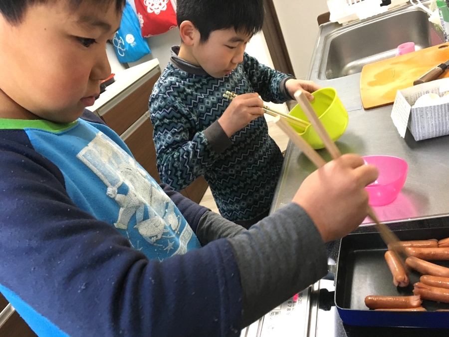 炒めるのは経験済み！