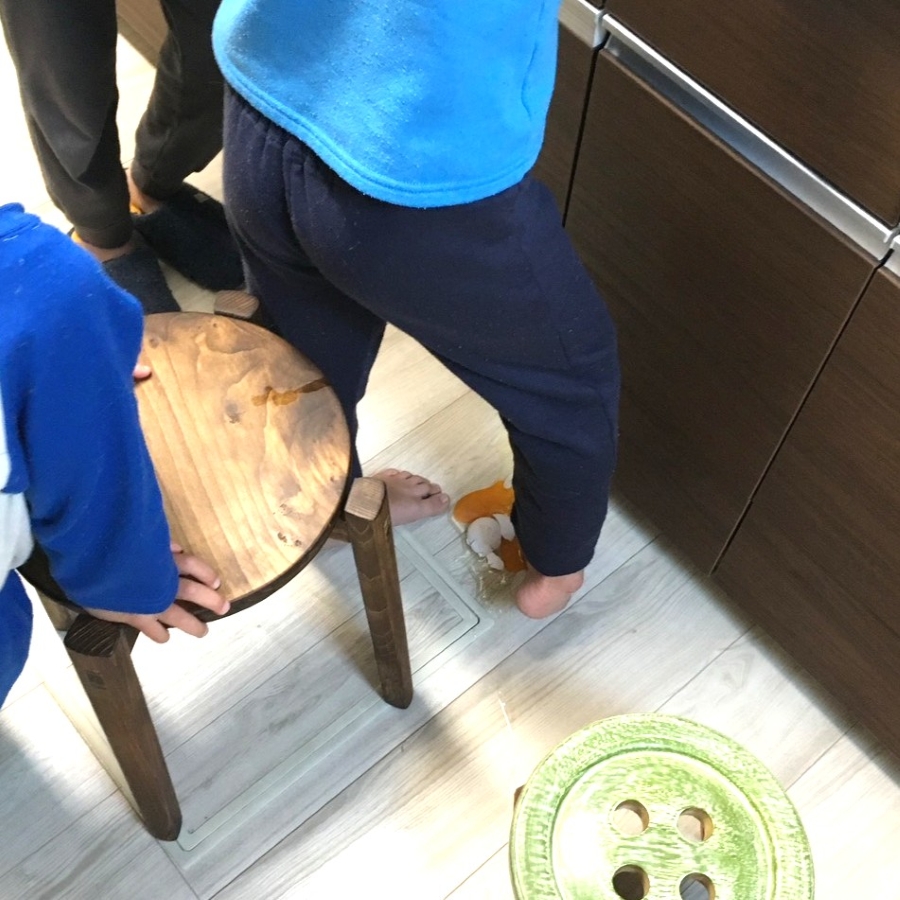 卵が…！母の見守り力が試されます