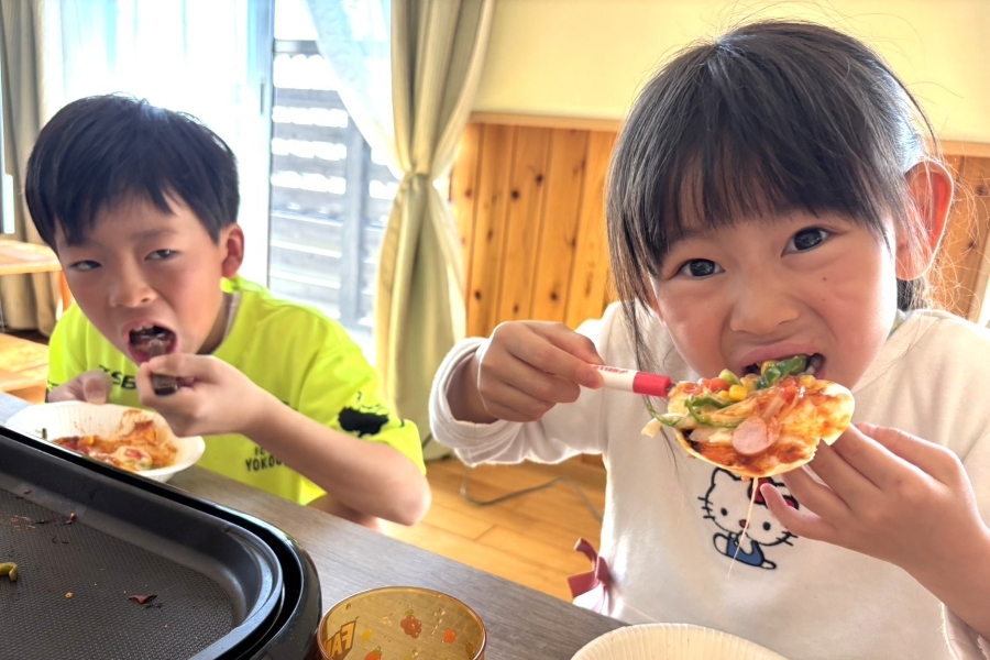 自分たちで作って大満足！