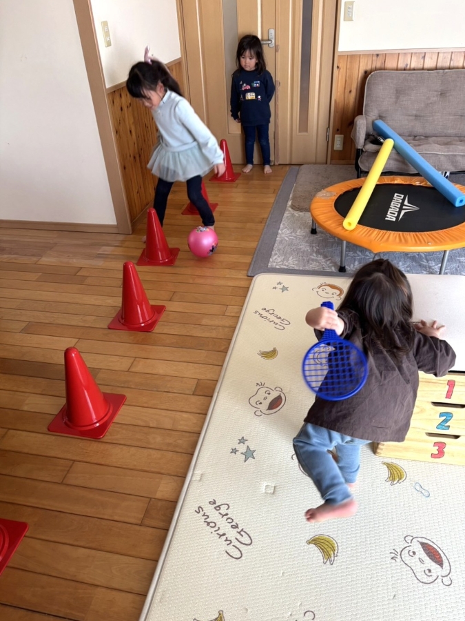 リビングは屋内施設！