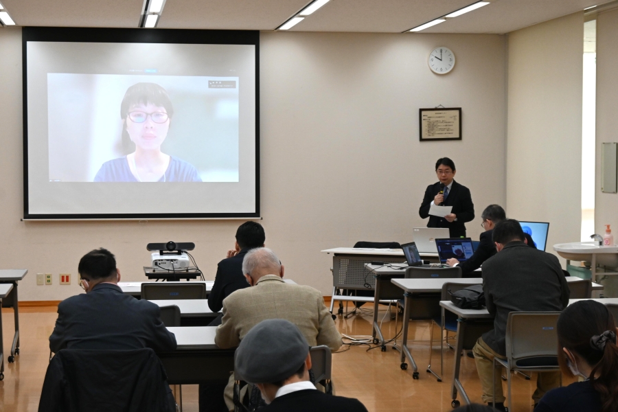 高知母性衛生学会の学術講演会。産婦人科医の林和俊さんが会長を務めています
