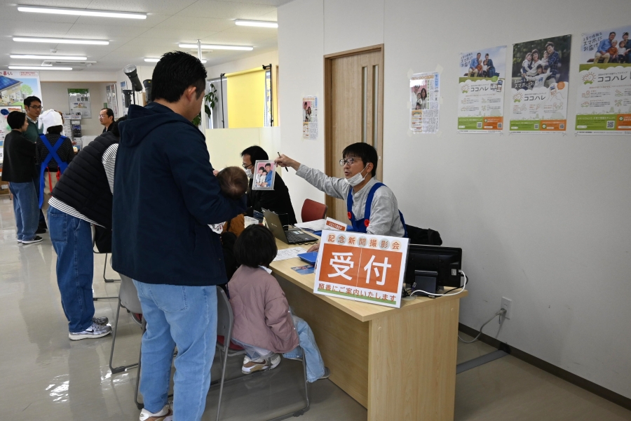 受け付けを済ませたら、いよいよ撮影です