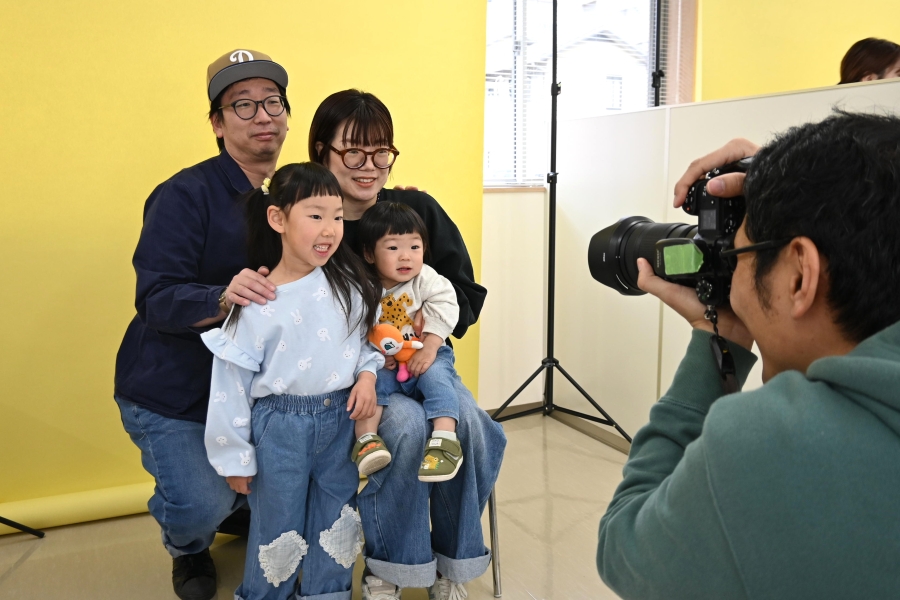 ご家族みんなでいい笑顔！