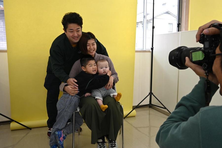 ご家族を撮影した後は…