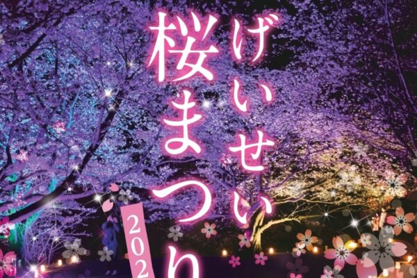 【2026年】芸西村で3/19～4/5に「げいせい桜まつり」（桜ケ丘公園）｜約2000本の桜が楽しめます。ライトアップは18:00～