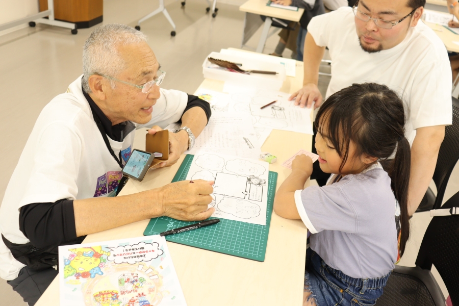 漫画家・竹村よしひこさんが講師です