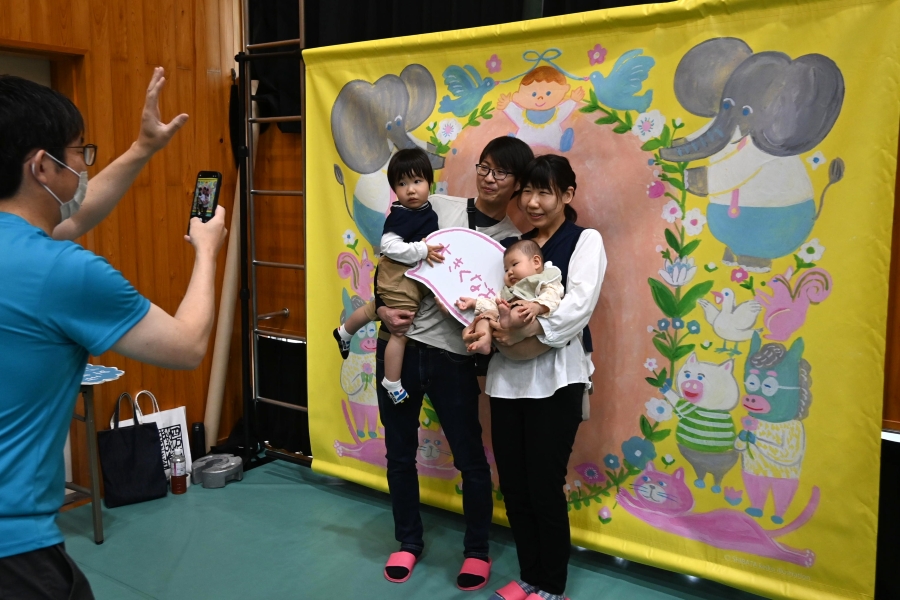 柴田ケイコさんデザインのフォトスポットも登場