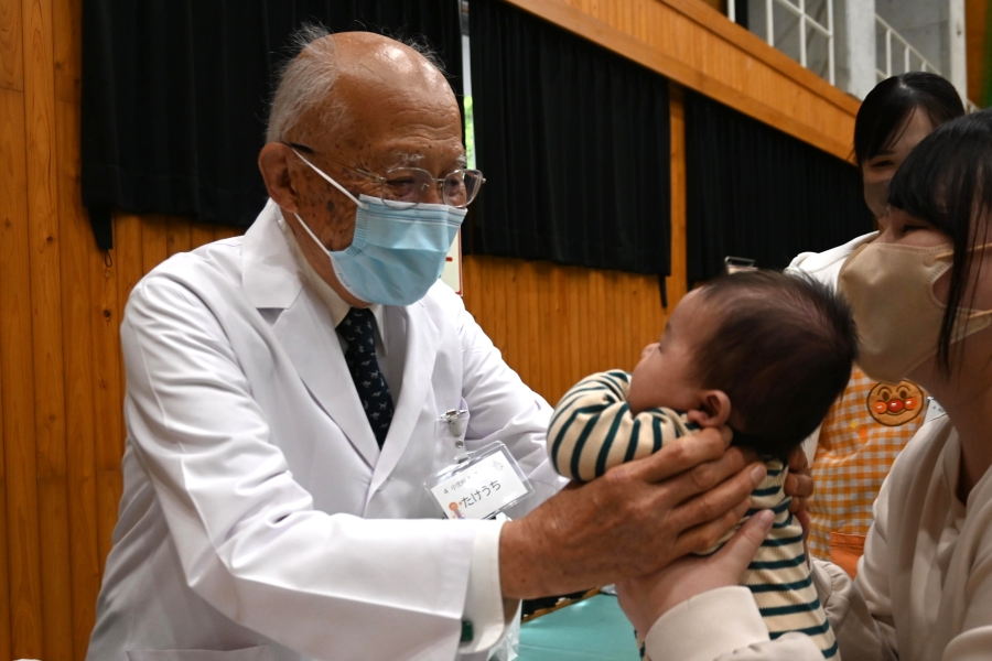 小児科の相談もベテランの先生が担当