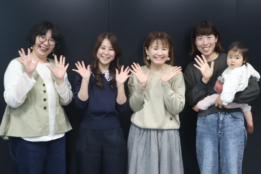 ココハレサポーターズの座談会。今回のテーマは「高齢出産」