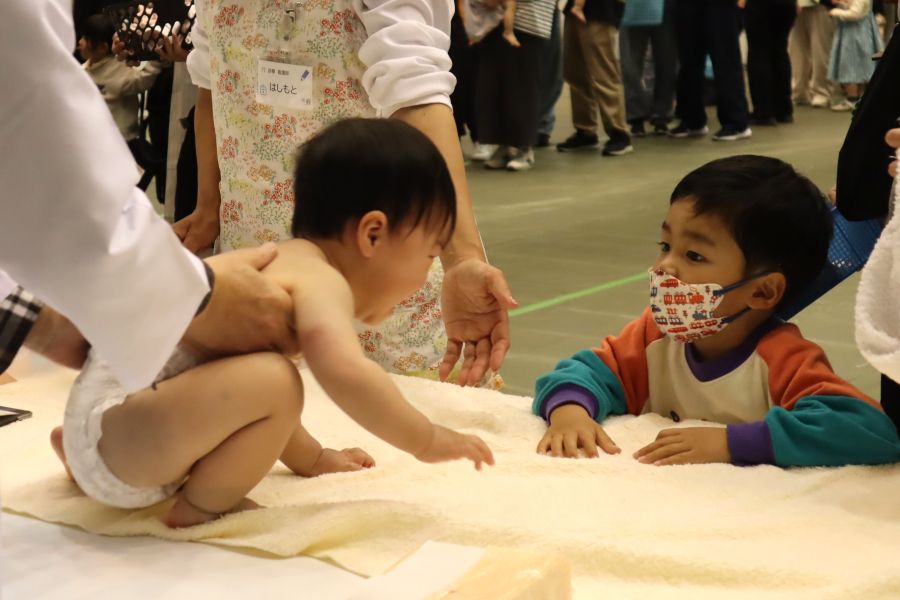 「おにいちゃーん！」「がんばれ…！」