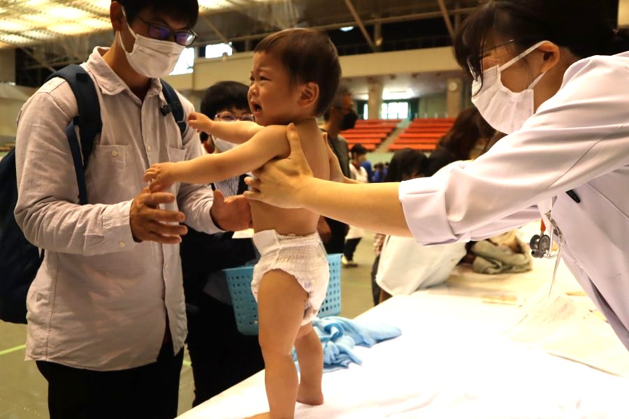 終わったら抱っこしてあげてください