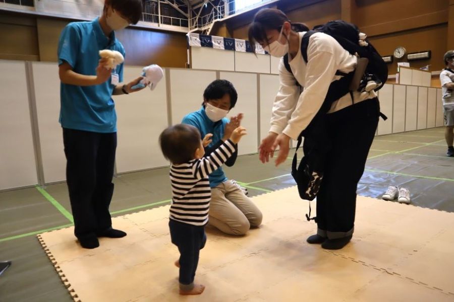 たっちできたね