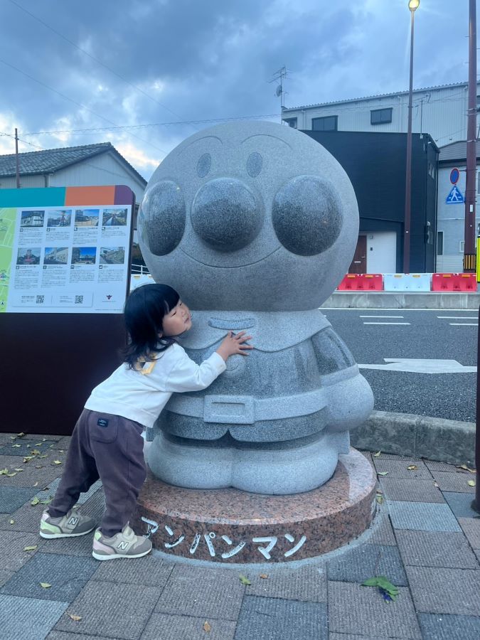 2025年の「すきすきフォト」作品より。アンパンマンが大好き！