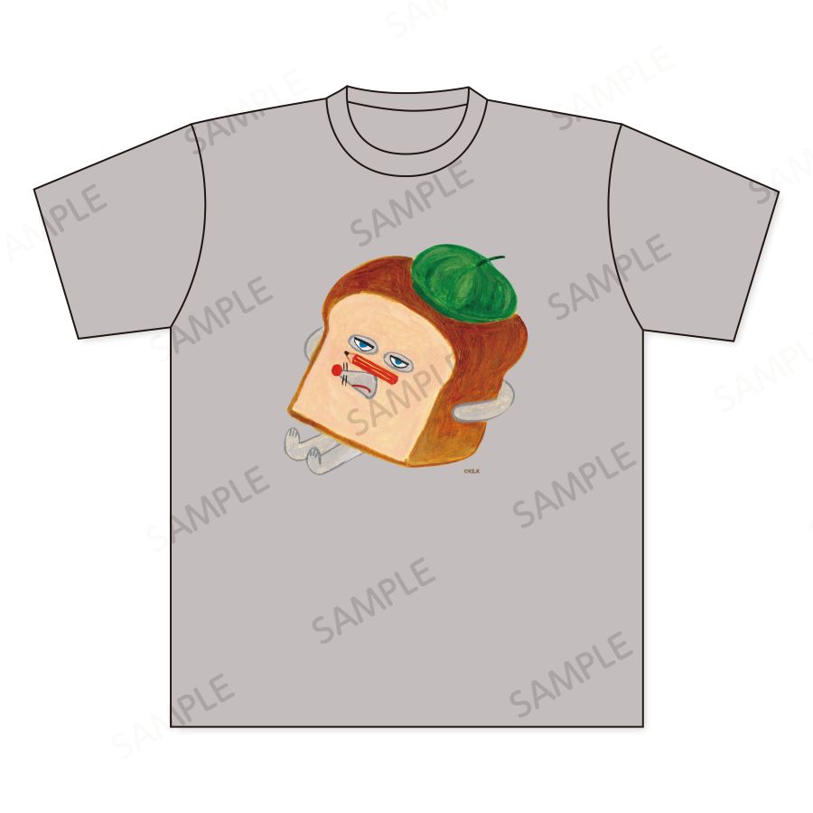 パンどろぼう展TシャツC（©Keiko Shibata／KADOKAWA）