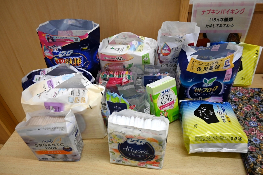 「ナプキンバイキング」があり、ナプキンがプレゼントされます