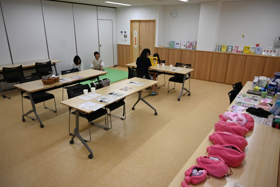 「misono」のホールが保健室になります