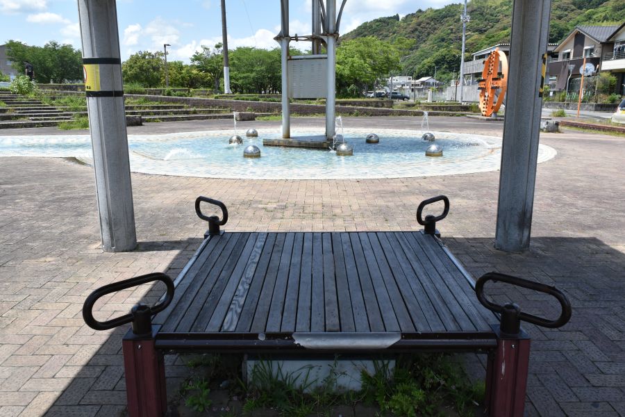 水場のすぐそばです