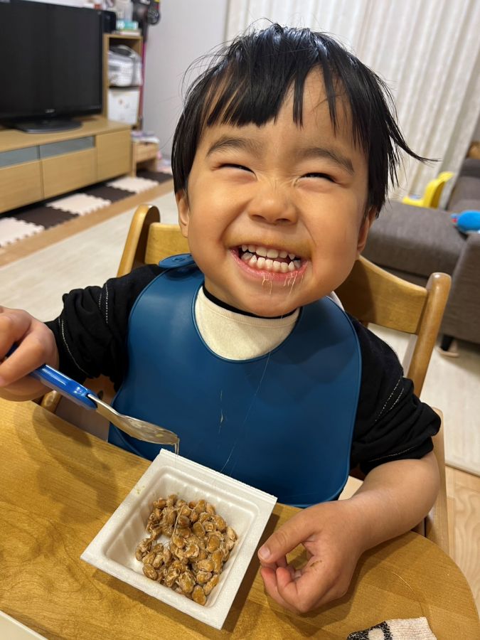 納豆のネバネバがたまらないそうです