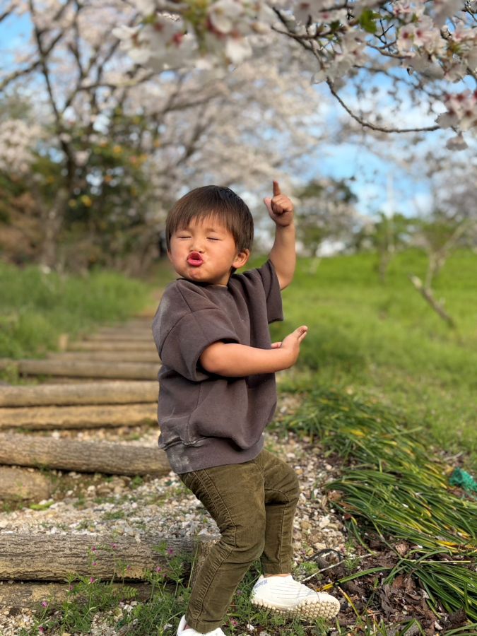 モデル並に色々なポージングを見せてくれるので、写真を撮るのが楽しいです。笑
