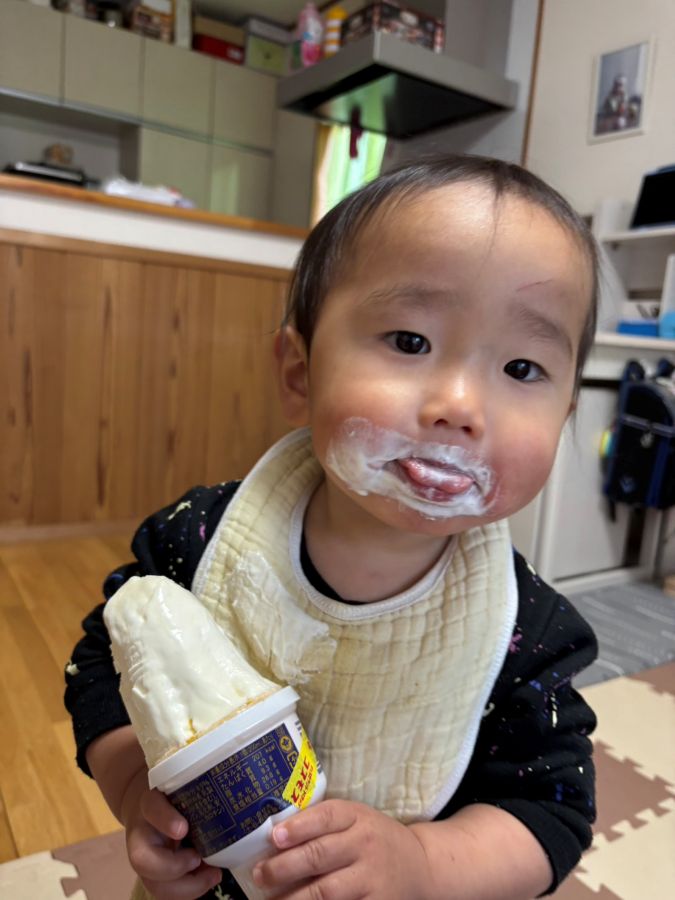 大きいソフトクリーム大好き！