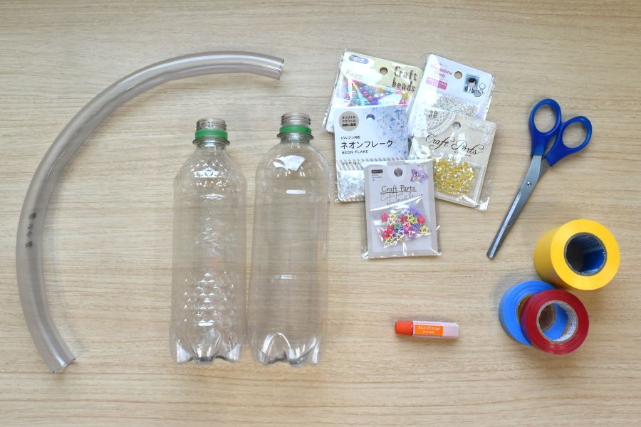 100円ショップで気軽に手に入る物ばかり