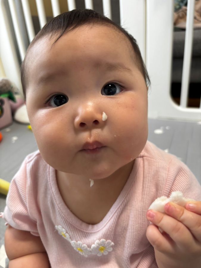 おやつの時間に食べるはいはいん