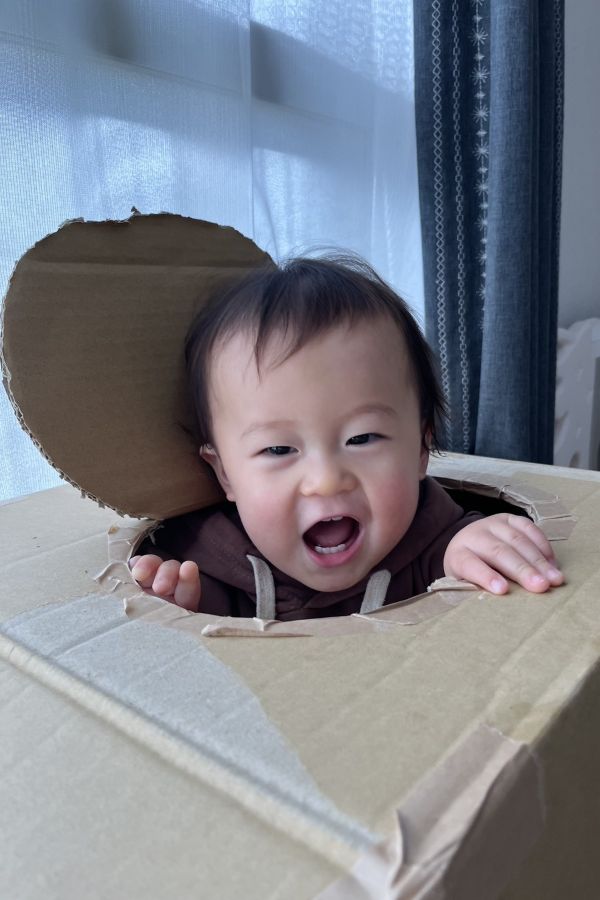 満面の笑顔！