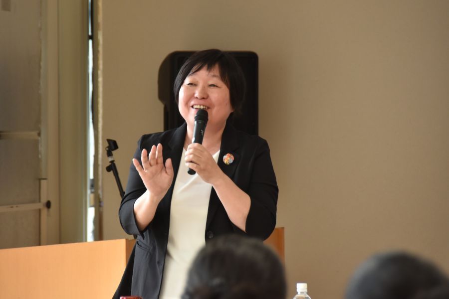 「親が自分のパワーをためて、子どもに関わることが大切だと思います」