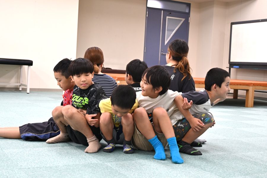 息をぴったり合わせて…