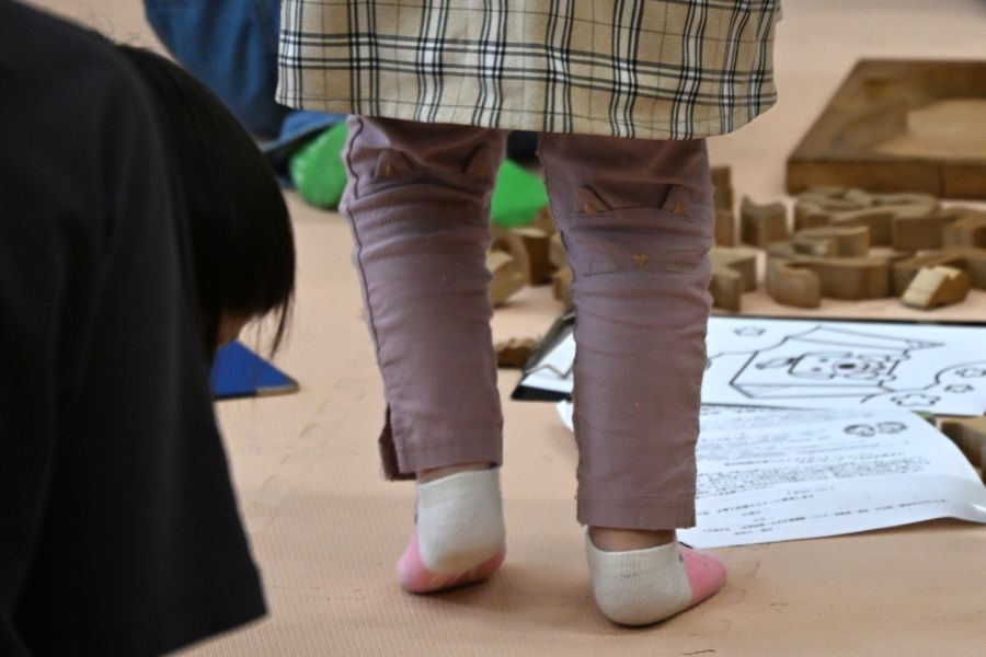 子どもが自力で歩いていけるように…
