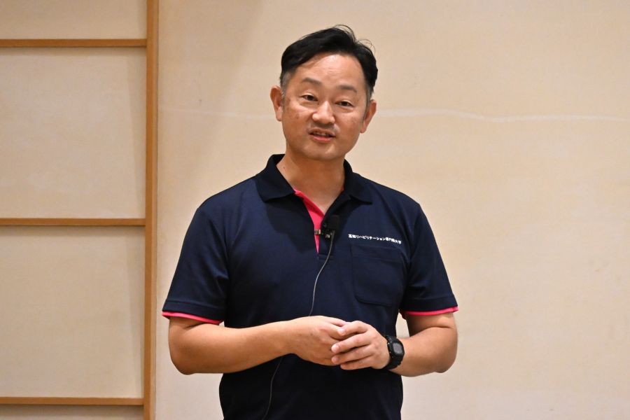 理学療法学が専門の柏智之さん