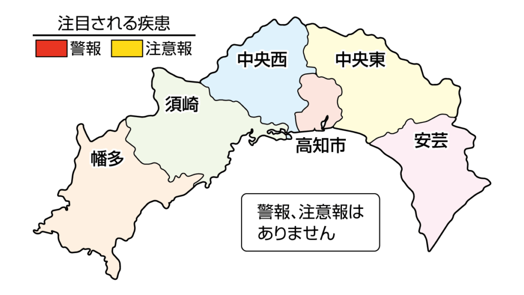 インフルエンザが流行入りしました｜高知県の感染症情報（2026年8月24～30日）