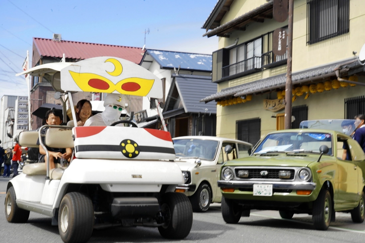 【2026年】香美市で9/12、13に「ゑびす昭和横丁」（えびす商店街など）｜ウルトラヒーロー撮影会、ヒーローソングショー、こどもの国、昭和の車、うまいもん屋台…昭和レトロが楽しめます